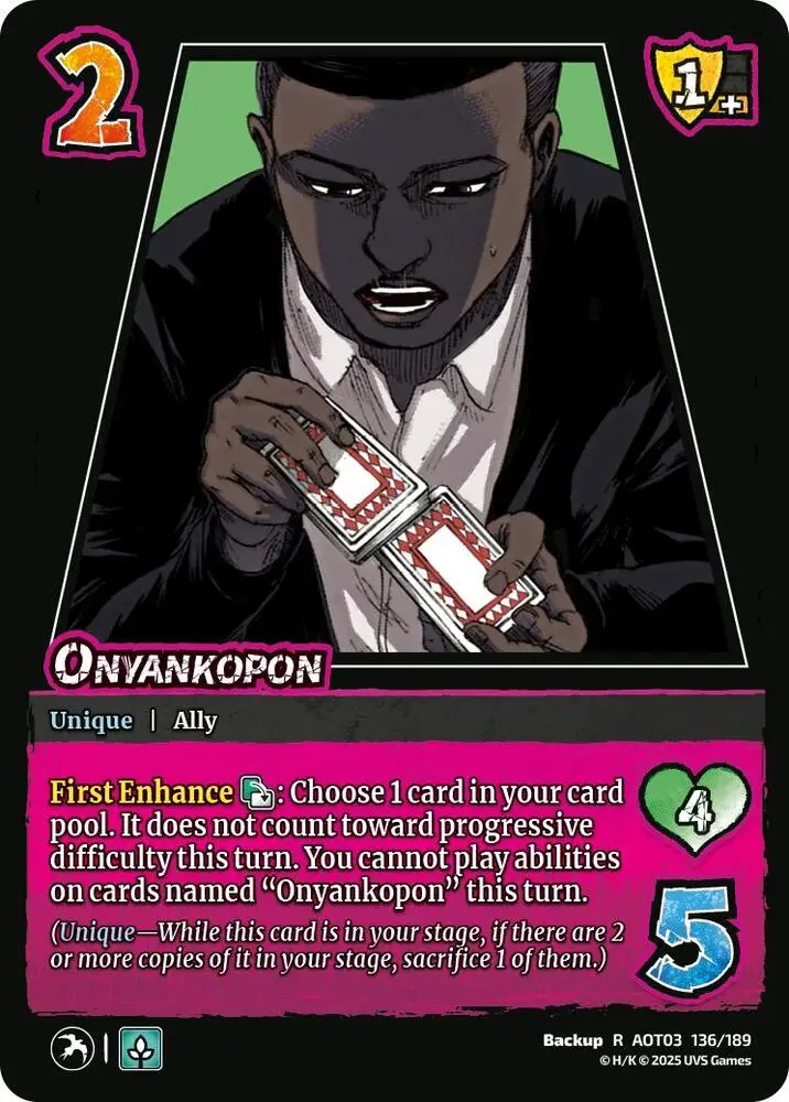 Onyankopon card front