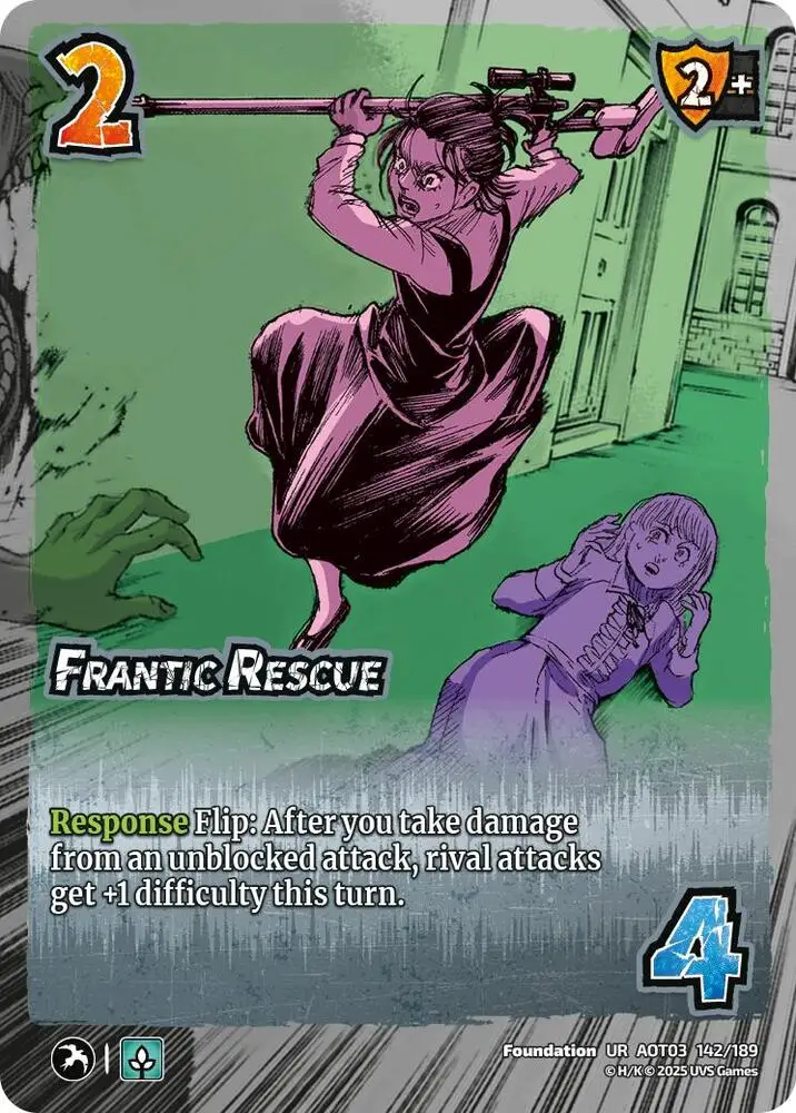 Frantic Rescue card front