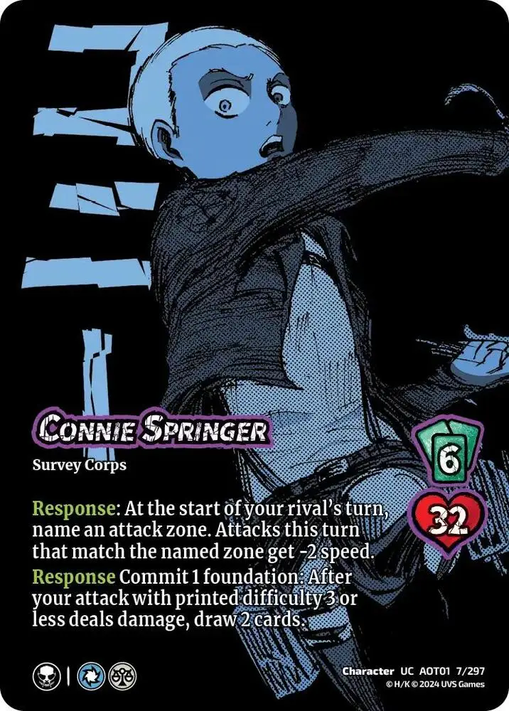 Connie Springer card front