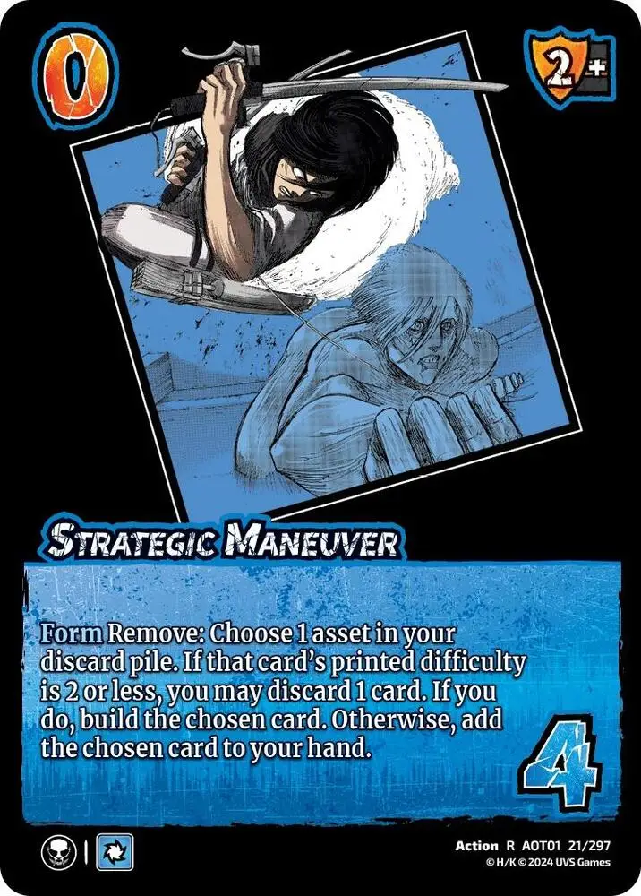Strategic Maneuver card front