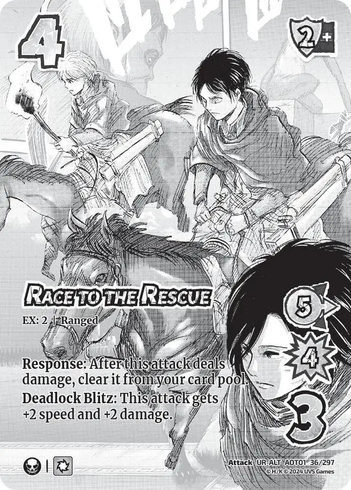Race to the Rescue (Alternate Art) card front