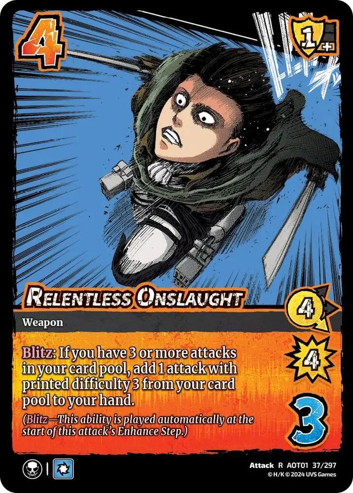 Relentless Onslaught card front