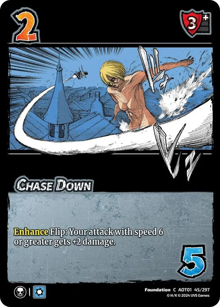 Chase Down card front