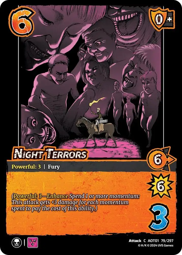 Night Terrors card front