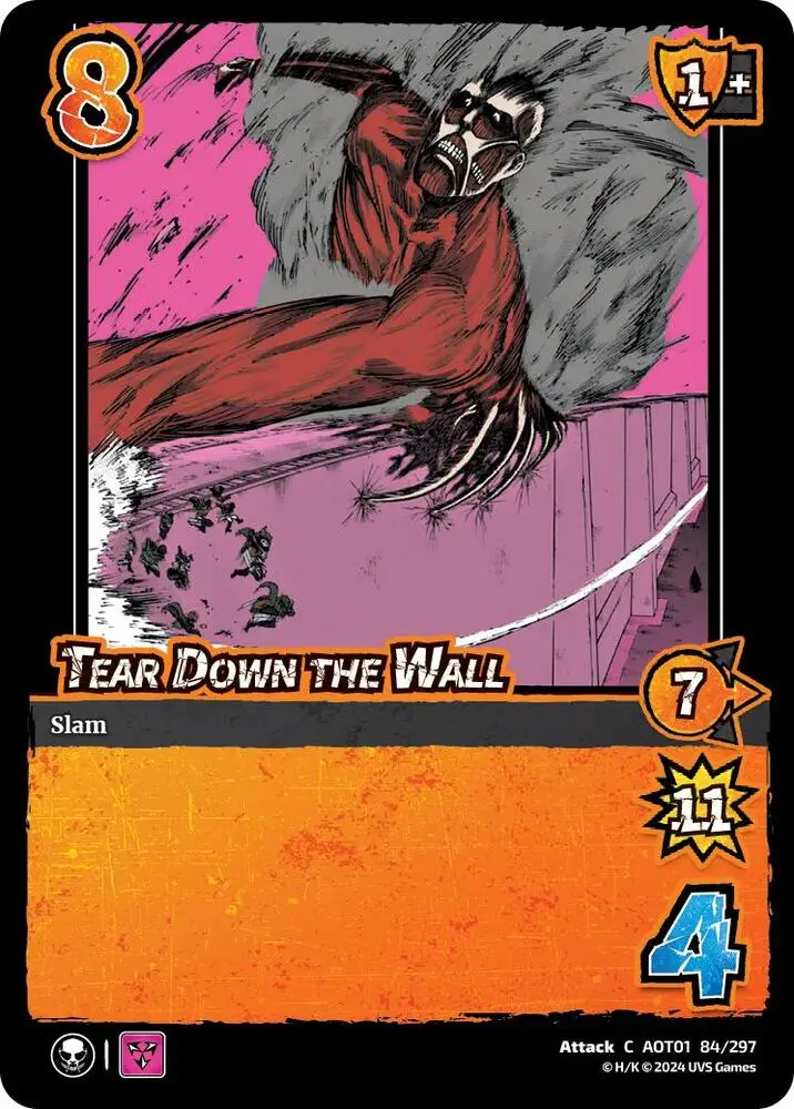 Tear Down the Wall card front