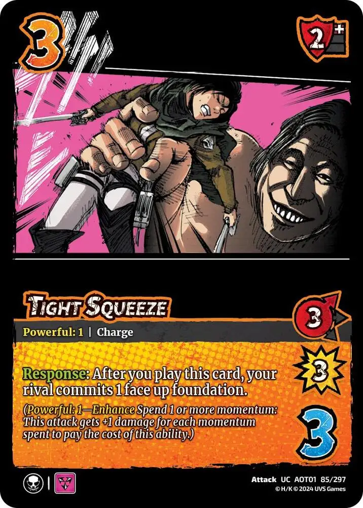 Tight Squeeze card front