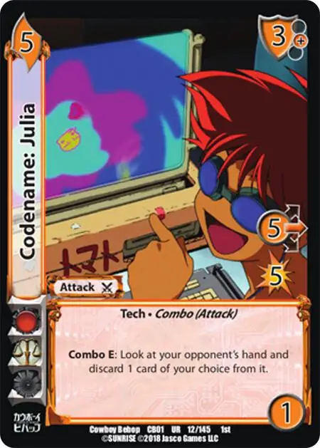 Codename: Julia card front