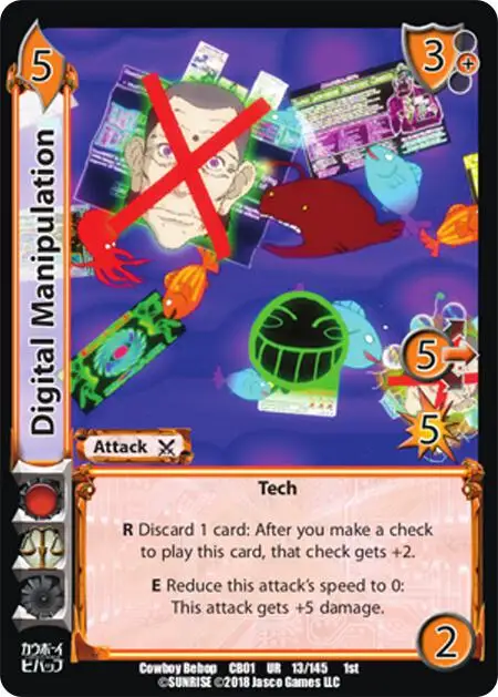 Digital Manipulation card front