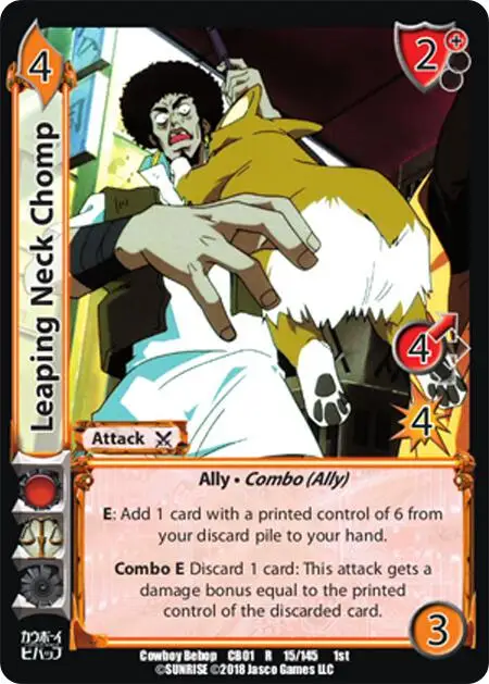 Leaping Neck Chomp card front