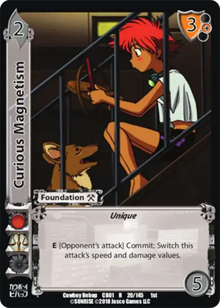 Curious Magnetism card front