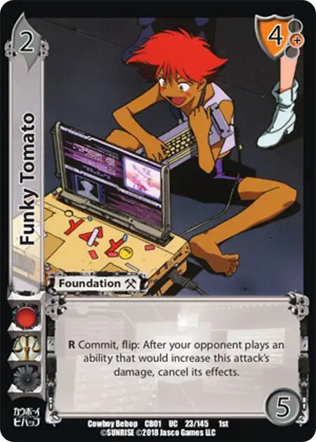 Funky Tomato card front