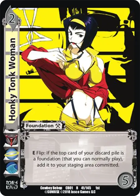 Honky Tonk Woman card front