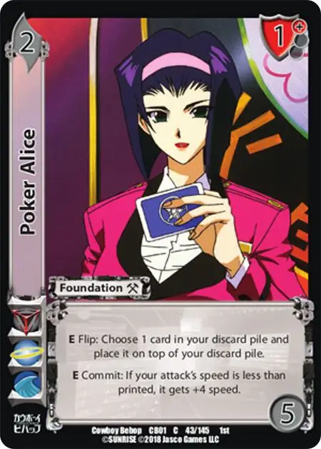 Poker Alice card front