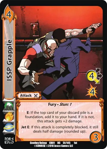 ISSP Grapple card front