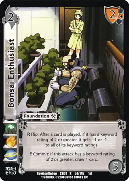 Bonsai Enthusiast card front