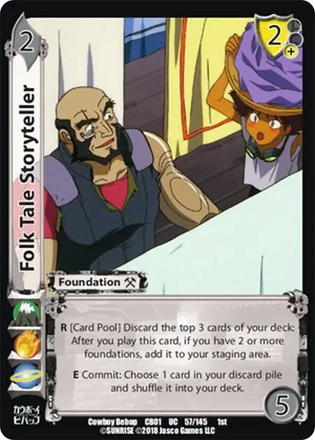 Folk Tale Storyteller card front