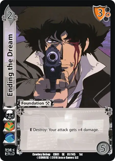 Ending the Dream card front
