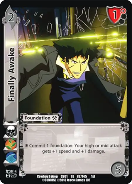 Finally Awake card front