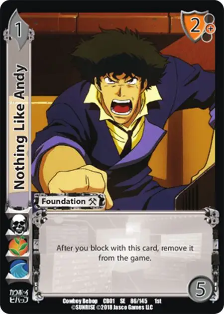 Nothing Like Andy card front