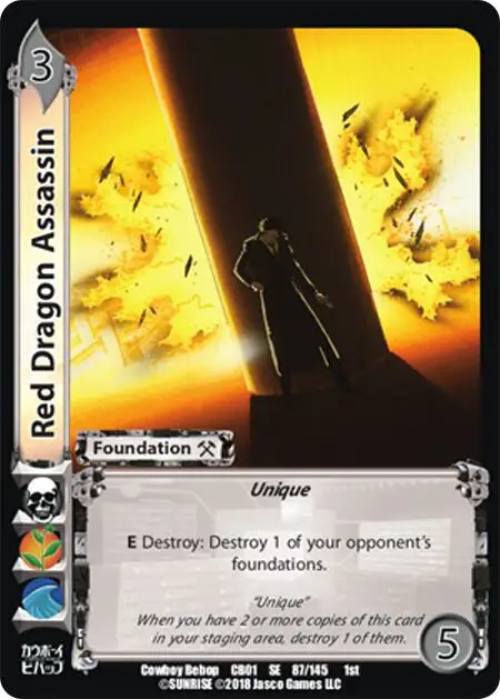 Red Dragon Assassin card front