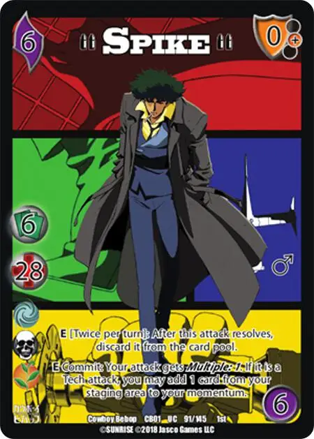 Spike** card front