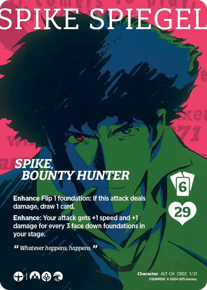 Spike, Bounty Hunter (Alternate Art) card front