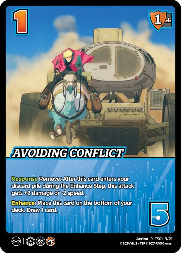 Avoiding Conflict card front