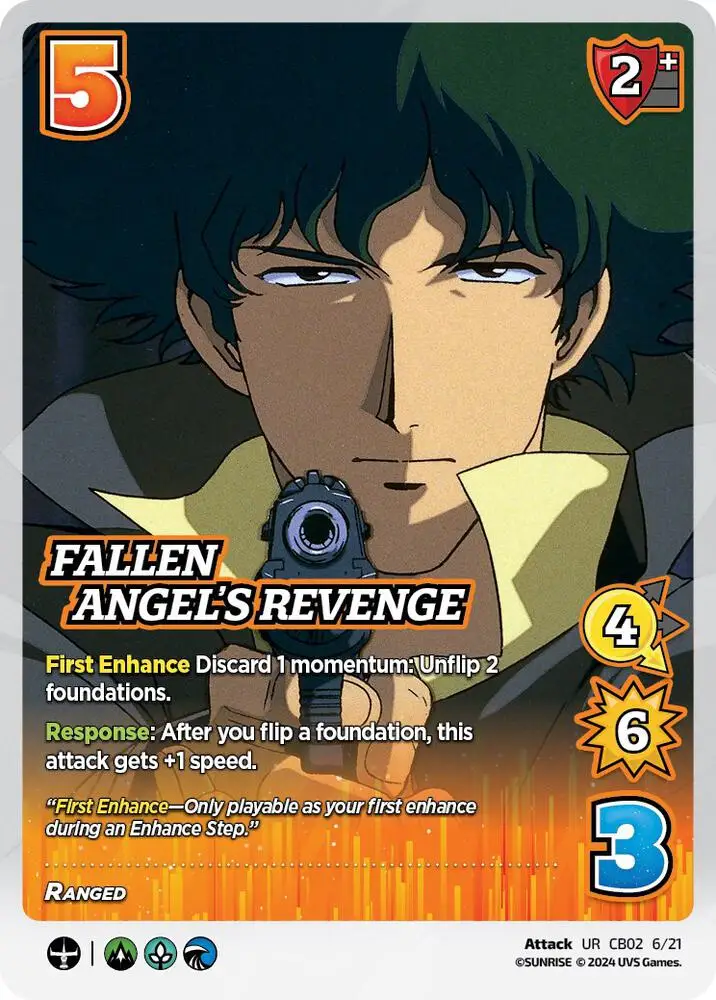 Fallen Angel's Revenge card front