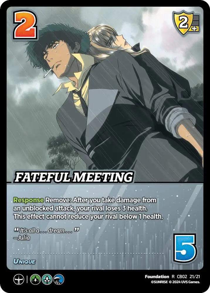 Fateful Meeting card front