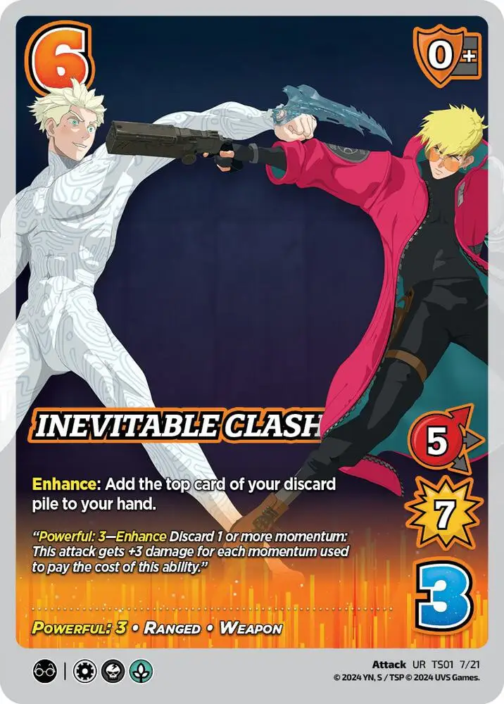 Inevitable Clash card front
