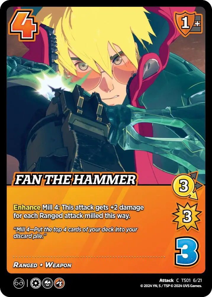 Fan the Hammer card front