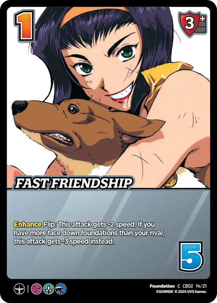 Fast Friendship card front