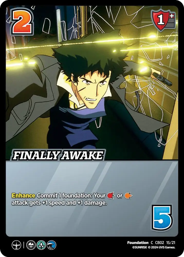 Finally Awake card front