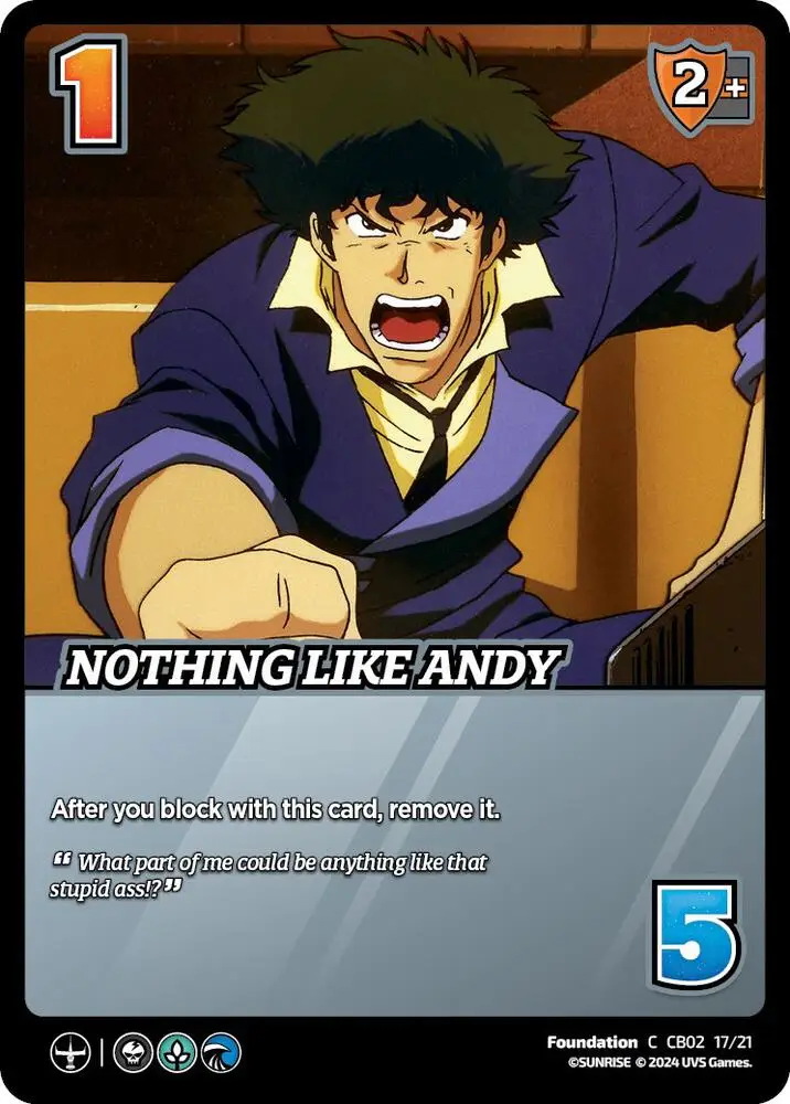 Nothing Like Andy card front