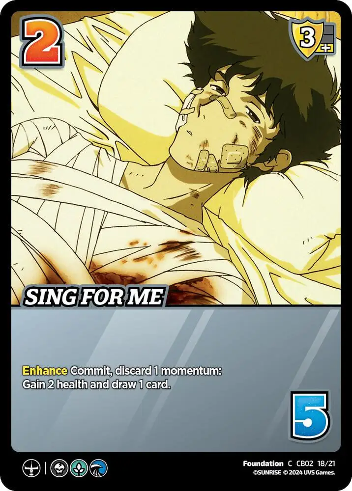 Sing For Me card front