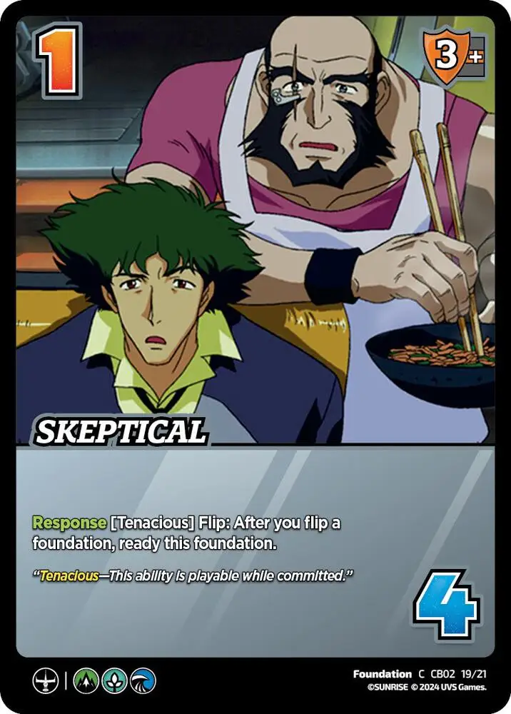 Skeptical card front