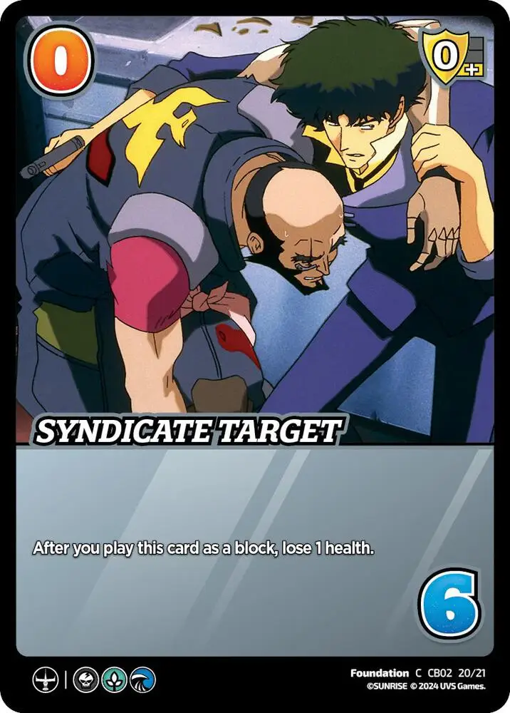 Syndicate Target card front
