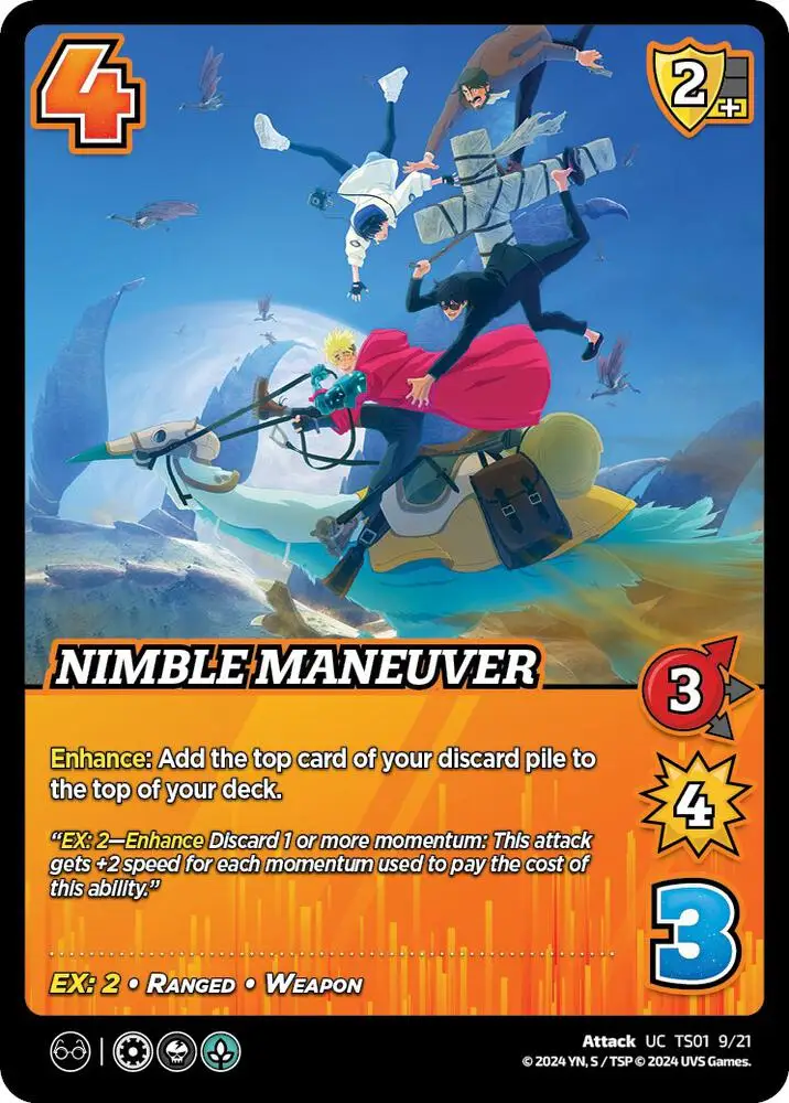 Nimble Maneuver card front