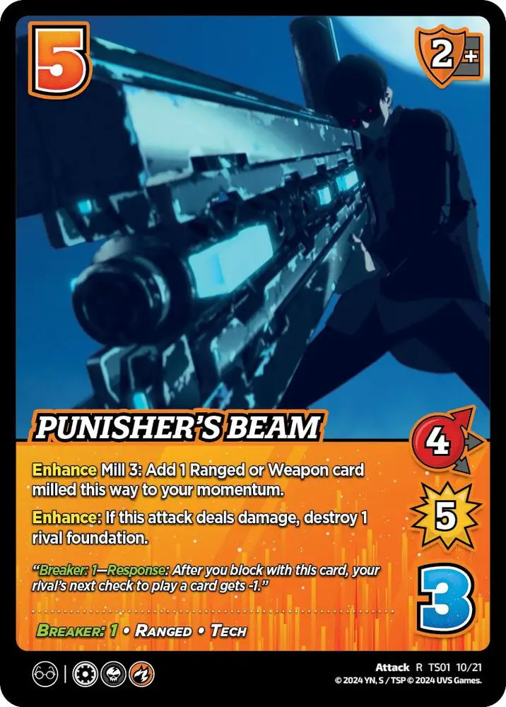 Punisher's Beam card front