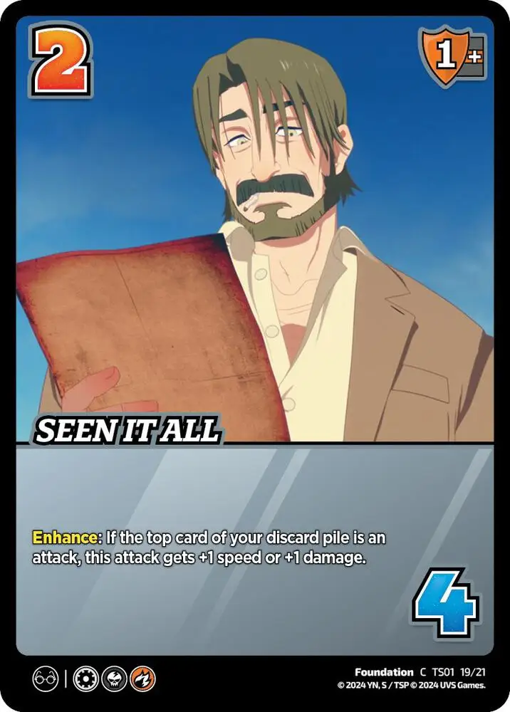 Seen It All card front