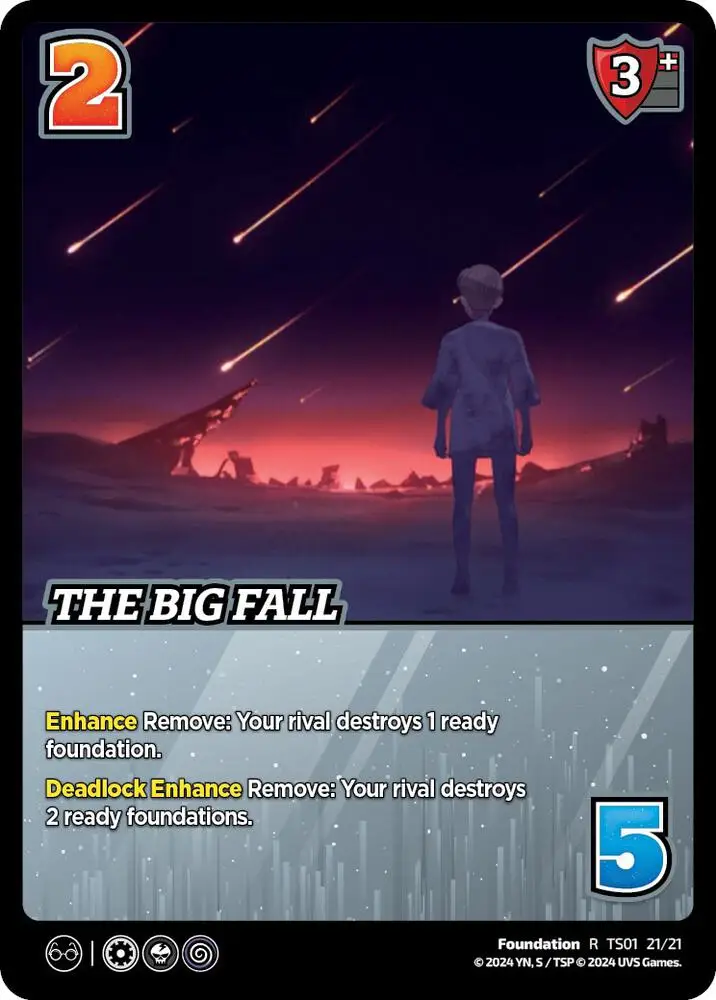 The Big Fall card front