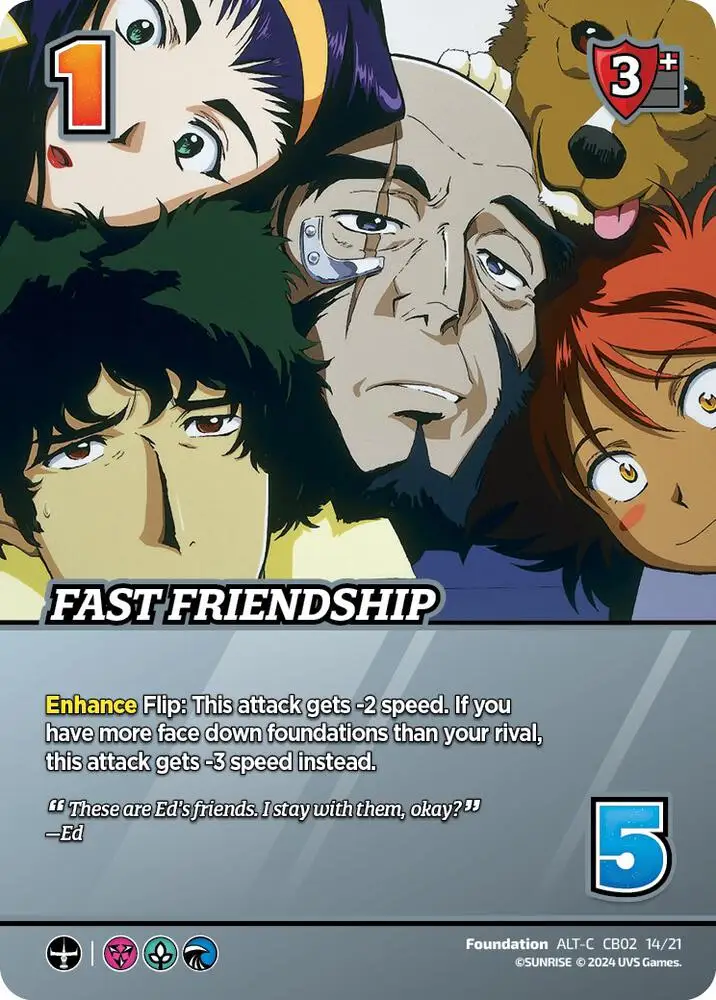 Fast Friendship (Alternate Art) card front