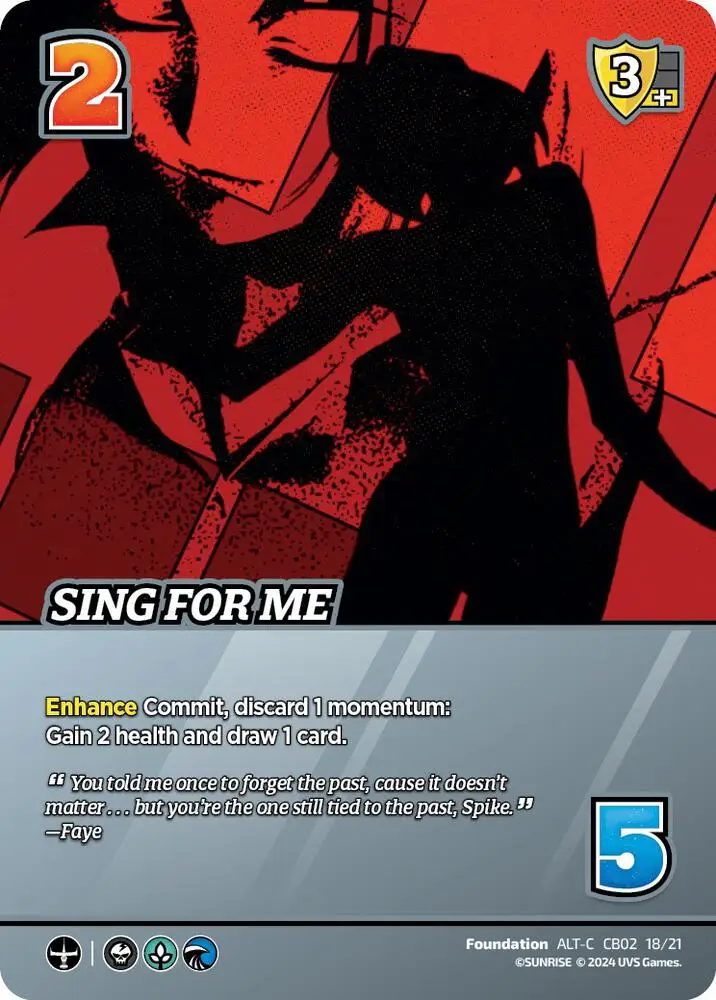 Sing For Me (Alternate Art) card front