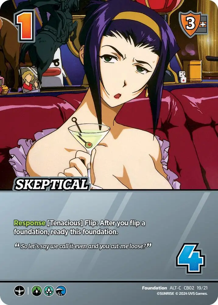 Skeptical (Alternate Art) card front