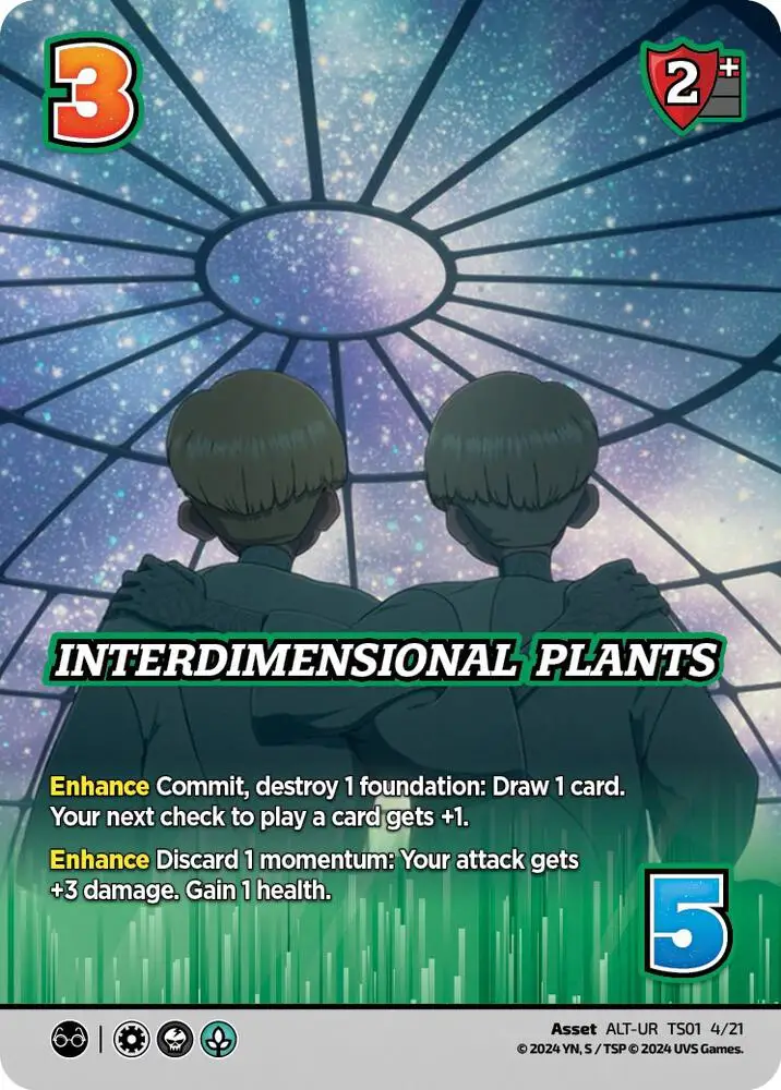 Interdimensional Plants (Alternate Art) card front