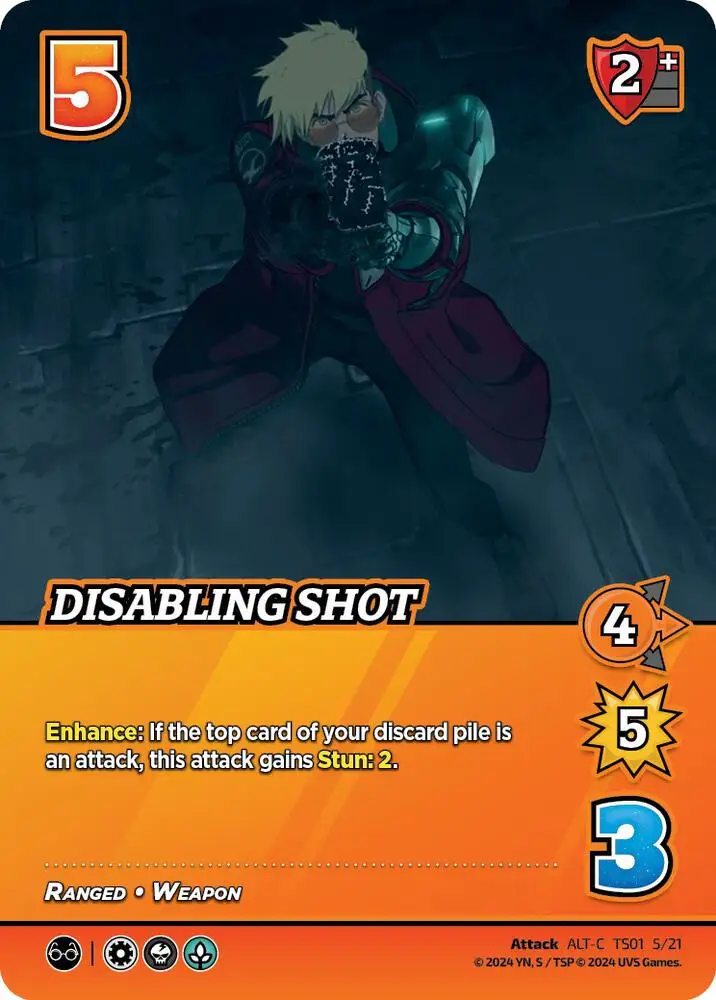 Disabling Shot (Alternate Art) card front