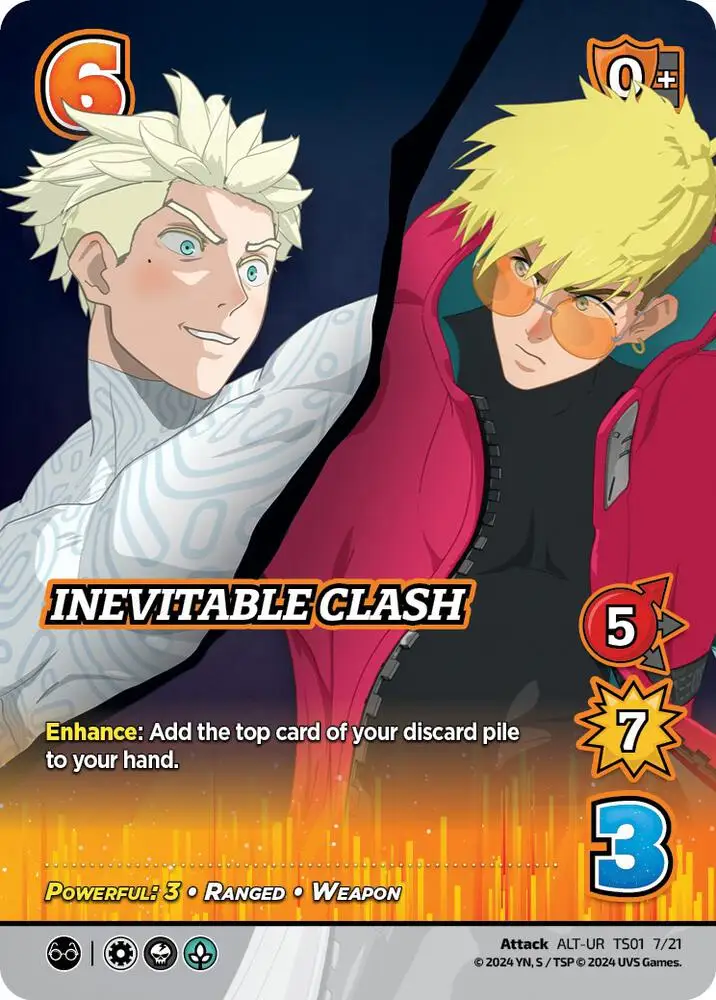 Inevitable Clash (Alternate Art) card front