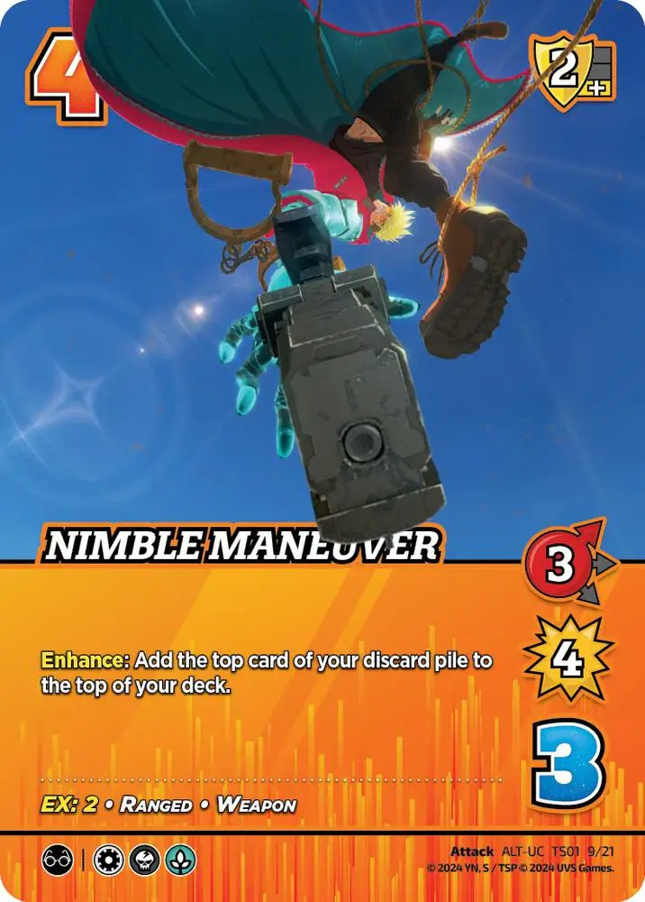 Nimble Maneuver (Alternate Art) card front
