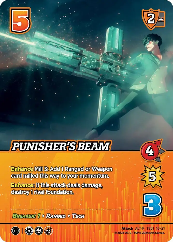 Punisher's Beam (Alternate Art) card front