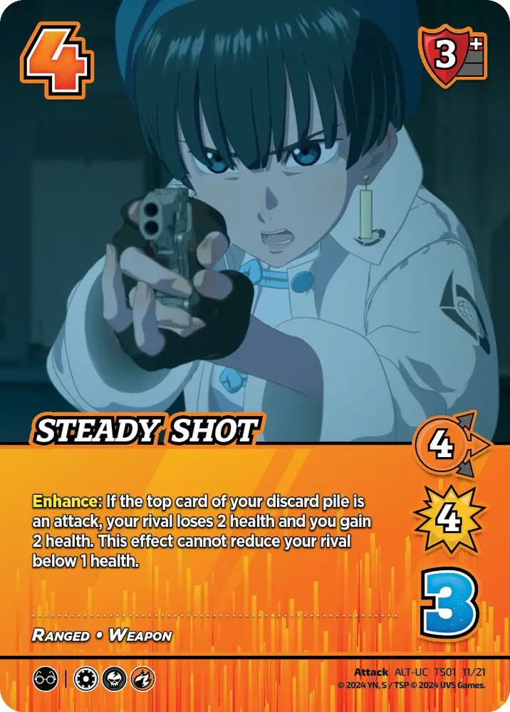 Steady Shot (Alternate Art) card front